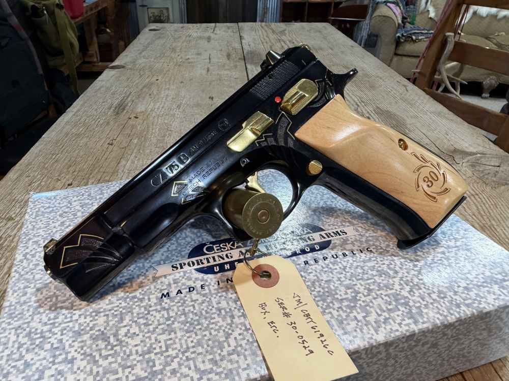 CZ 75B 30th Anniversary 9MM #529 of 1000 - UNFIRED AND NIB!-img-0