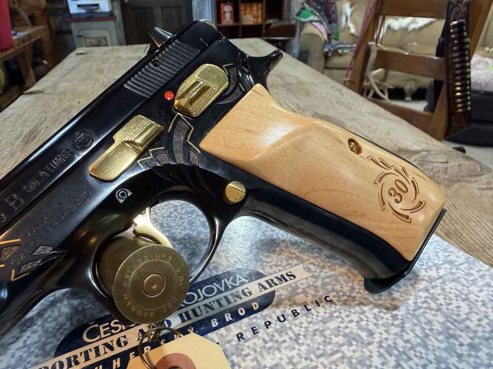 CZ 75B 30th Anniversary 9MM #529 of 1000 - UNFIRED AND NIB!-img-3