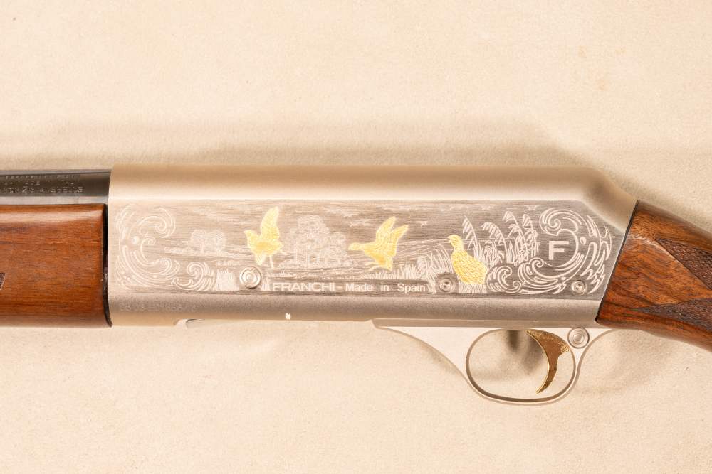 Franchi AL48 Fenice 20ga 28"  Engraved Gold Inlayed-img-8