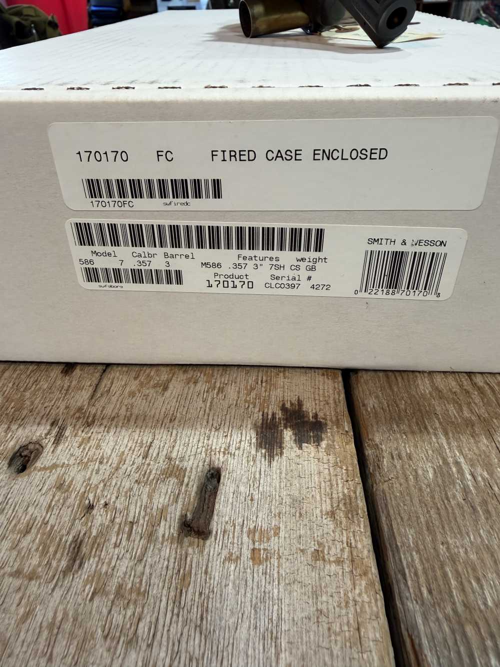 Smith and Wesson 586-7 Performance Center UNFIRED and in the box!-img-10