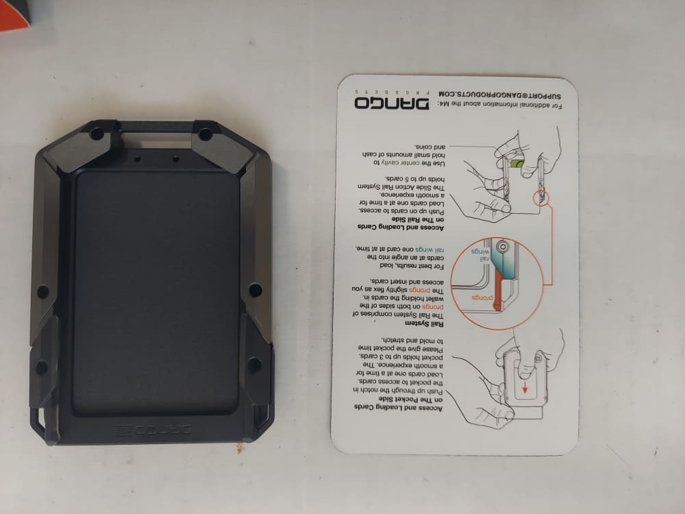 Dango M4 Maverick Rail Wallet Aluminum Compact Lightweight-img-5