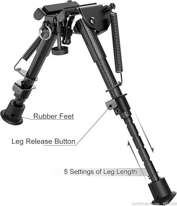 Adjustable Rifle Bipod - FREE SHIPPING!-img-0