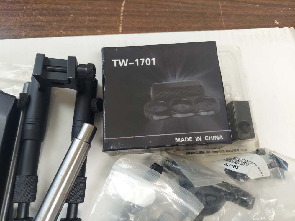 28 Pound Lot of Gun Parts Police Baton Barrel Forward Assist Tripods Reload-img-13
