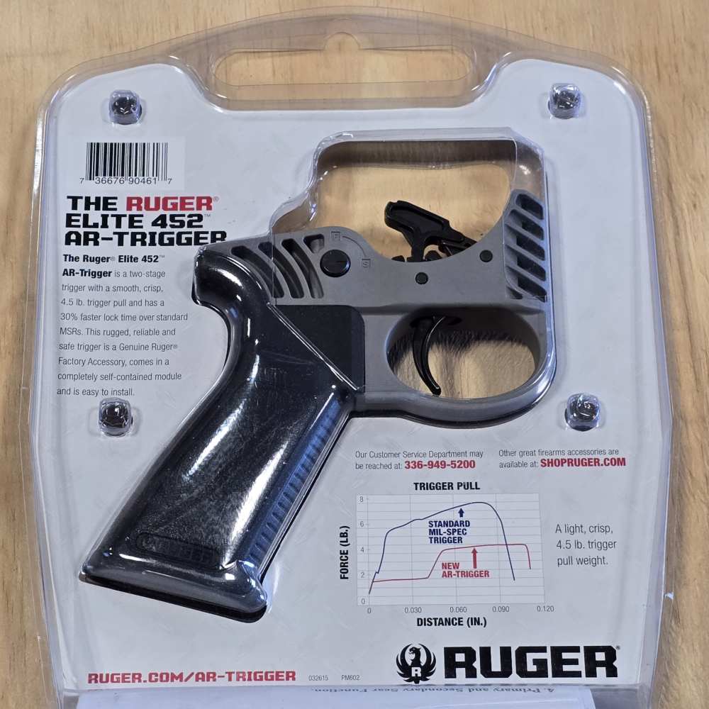 Ruger Elite 452 AR-Trigger Black/Grey PM604-img-1