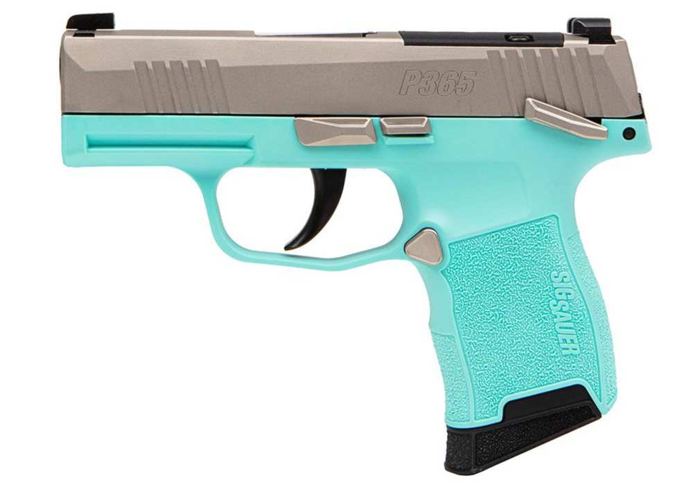 Sig Sauer P365 Robin's Egg Blue .380 ACP Pistol 3.1" Barrel - 10 Rd-img-0