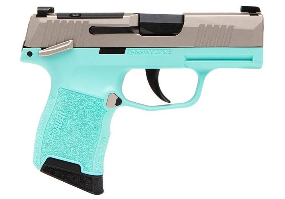 Sig Sauer P365 Robin's Egg Blue .380 ACP Pistol 3.1" Barrel - 10 Rd-img-3