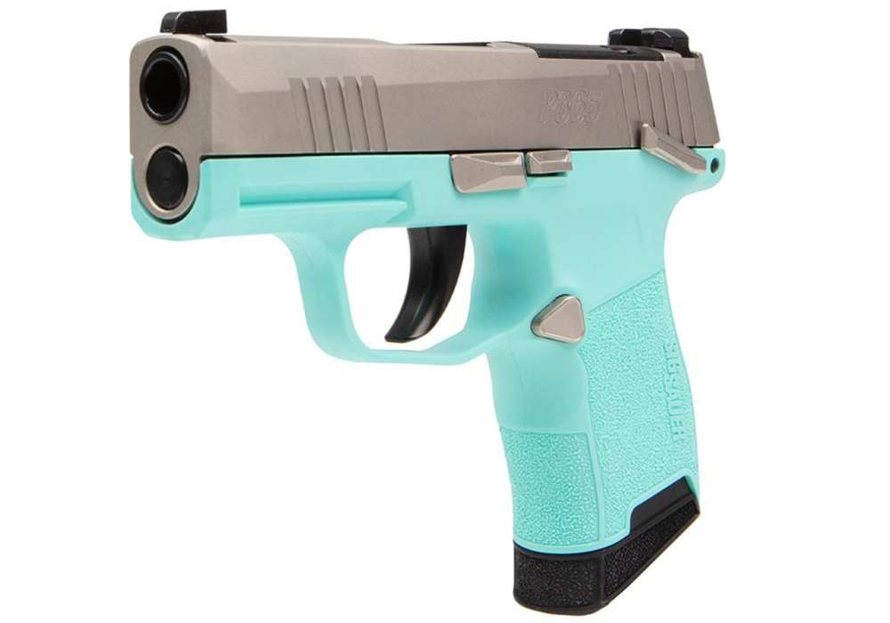 Sig Sauer P365 Robin's Egg Blue .380 ACP Pistol 3.1" Barrel - 10 Rd-img-1
