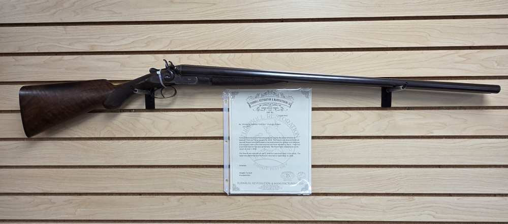 Winchester Club Grade Double Barrel Shotgun 12ga - Turnbull Restoration -img-14