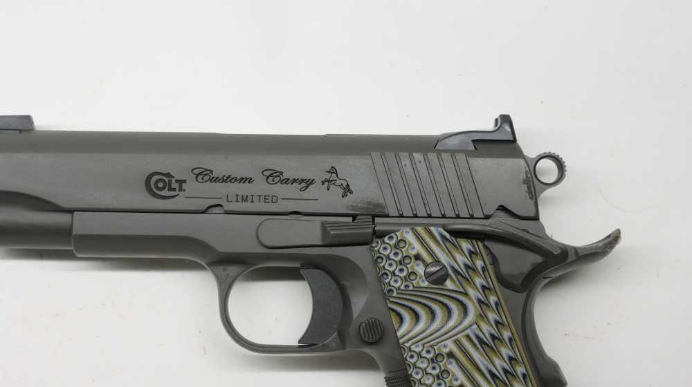 Colt 1911 Custom Carry Limited, Custom Shop 9mm New case O4042CS 24060024-img-6