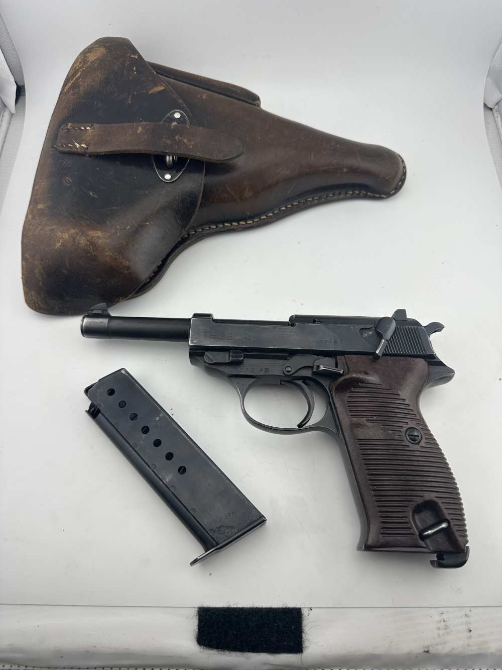 1943 WALTHER P.38 AC43 2ND VARIATION 9MM GERMAN MILITARY P38 *ALL MATCHING*-img-0
