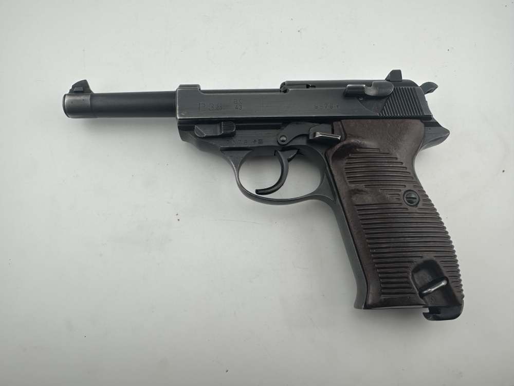 1943 WALTHER P.38 AC43 2ND VARIATION 9MM GERMAN MILITARY P38 *ALL MATCHING*-img-1