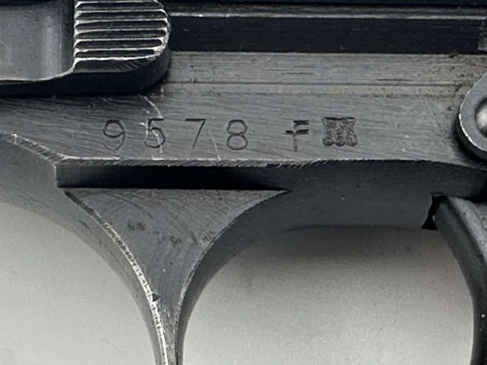 1943 WALTHER P.38 AC43 2ND VARIATION 9MM GERMAN MILITARY P38 *ALL MATCHING*-img-5