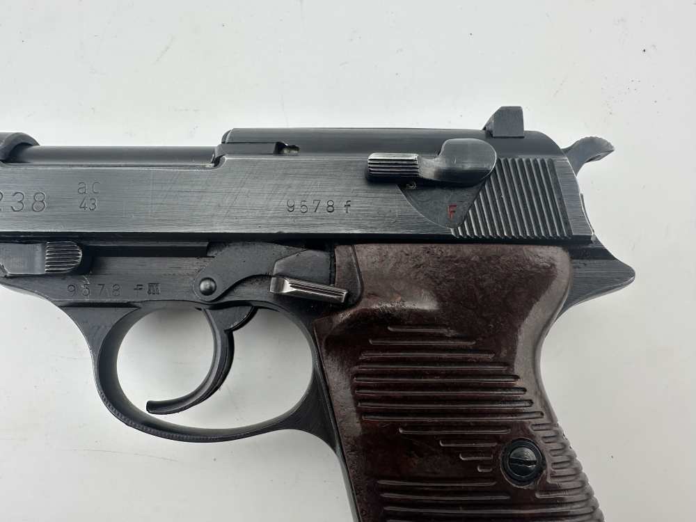 1943 WALTHER P.38 AC43 2ND VARIATION 9MM GERMAN MILITARY P38 *ALL MATCHING*-img-3