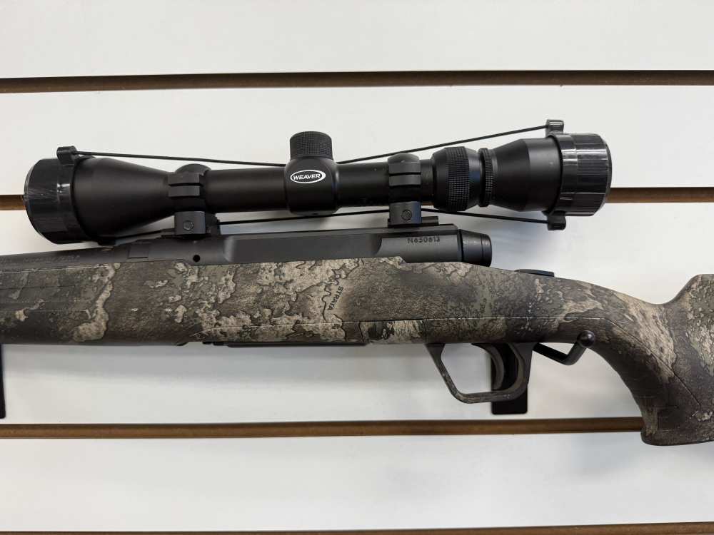 Savage Axis .308 Bolt Action Rifle w/ Weaver 3-9x40 Scope STRATA Camo-img-8