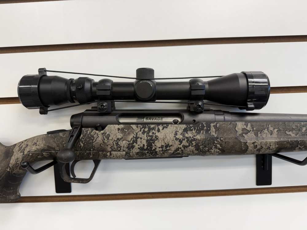 Savage Axis .308 Bolt Action Rifle w/ Weaver 3-9x40 Scope STRATA Camo-img-2
