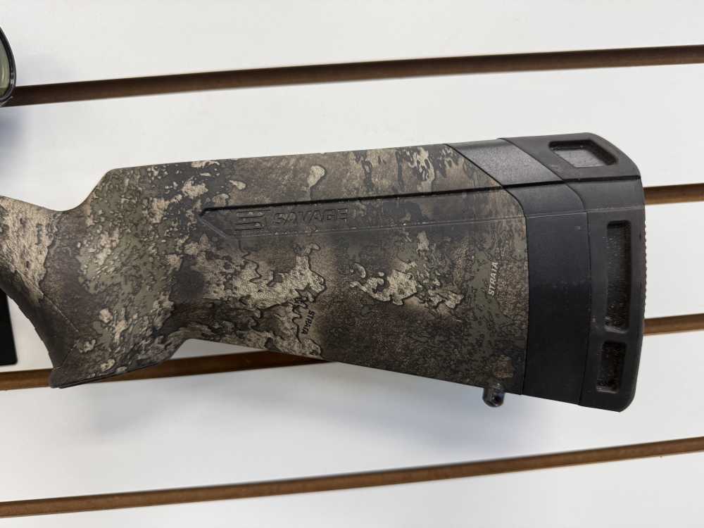 Savage Axis .308 Bolt Action Rifle w/ Weaver 3-9x40 Scope STRATA Camo-img-7