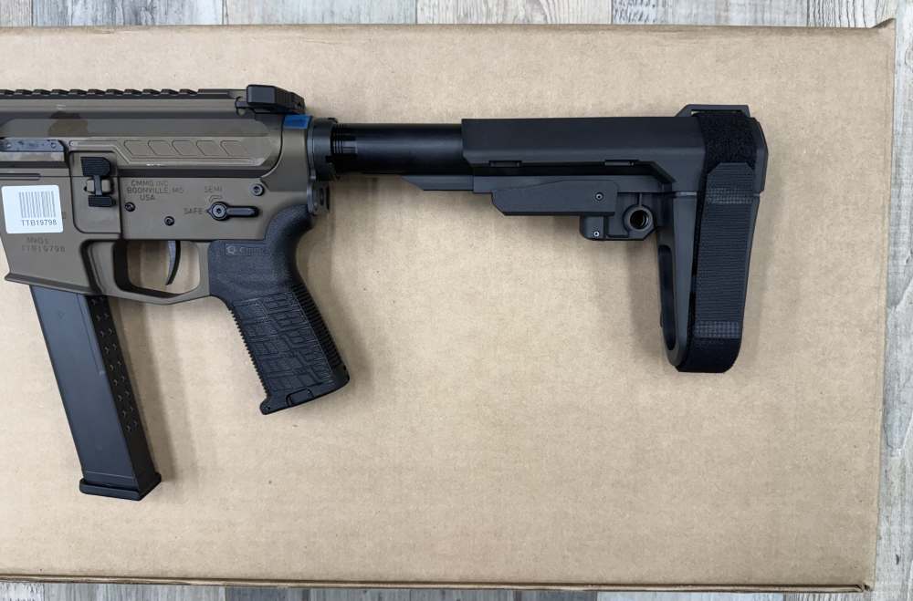 New! CMMG Zeroed Banshee MkGs 9mm 10.5" Barrel 99A80A7-MB NFA!!-img-5