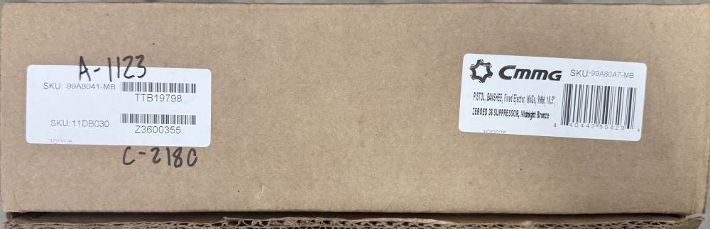 New! CMMG Zeroed Banshee MkGs 9mm 10.5" Barrel 99A80A7-MB NFA!!-img-6