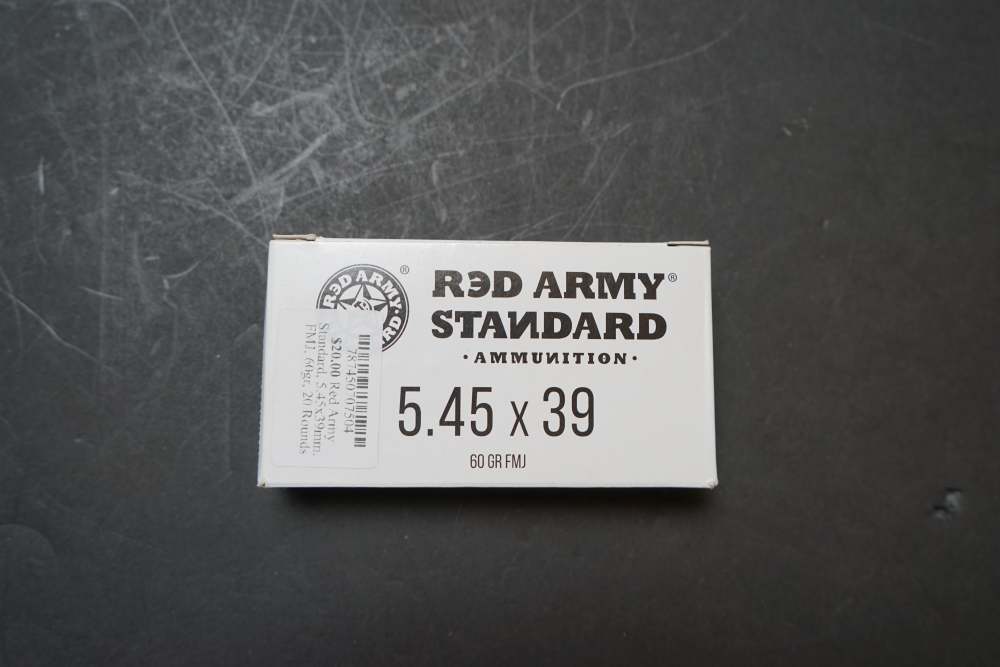 Red Army Standard 5.45x39mm, 20 round per box, 60 grain, FMJ-img-0