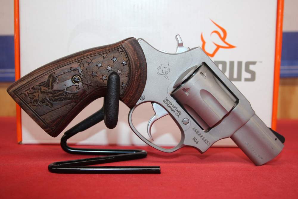 Taurus 856 Wood US Flag Grip 38SPL 2" Barrel, LAYAWAY AVAILABLE!-img-3