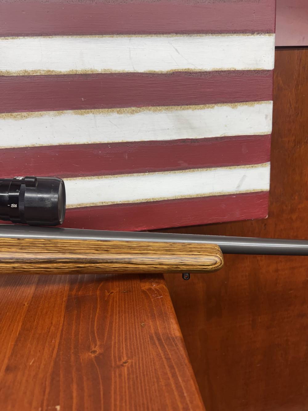 Ruger M77 Mark II Laminate .223 Heavy Barrel w/ Ultra Vision 3-12x40 Scope-img-3