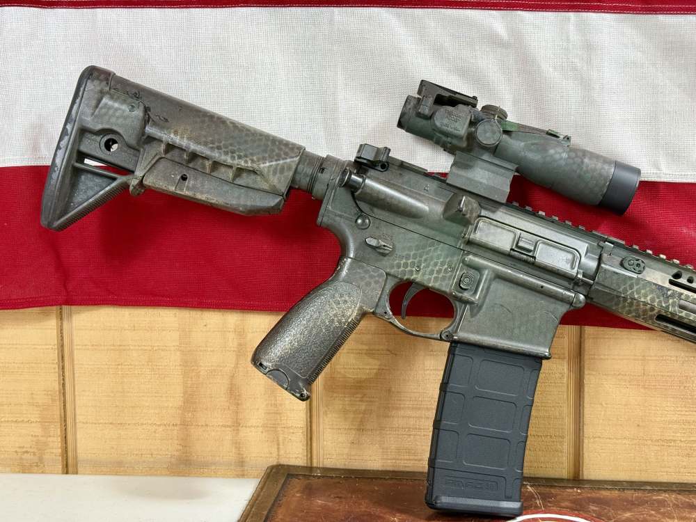 Del-Ton DTI-15 5.56 w/ TA33 ACOG & More!-img-1