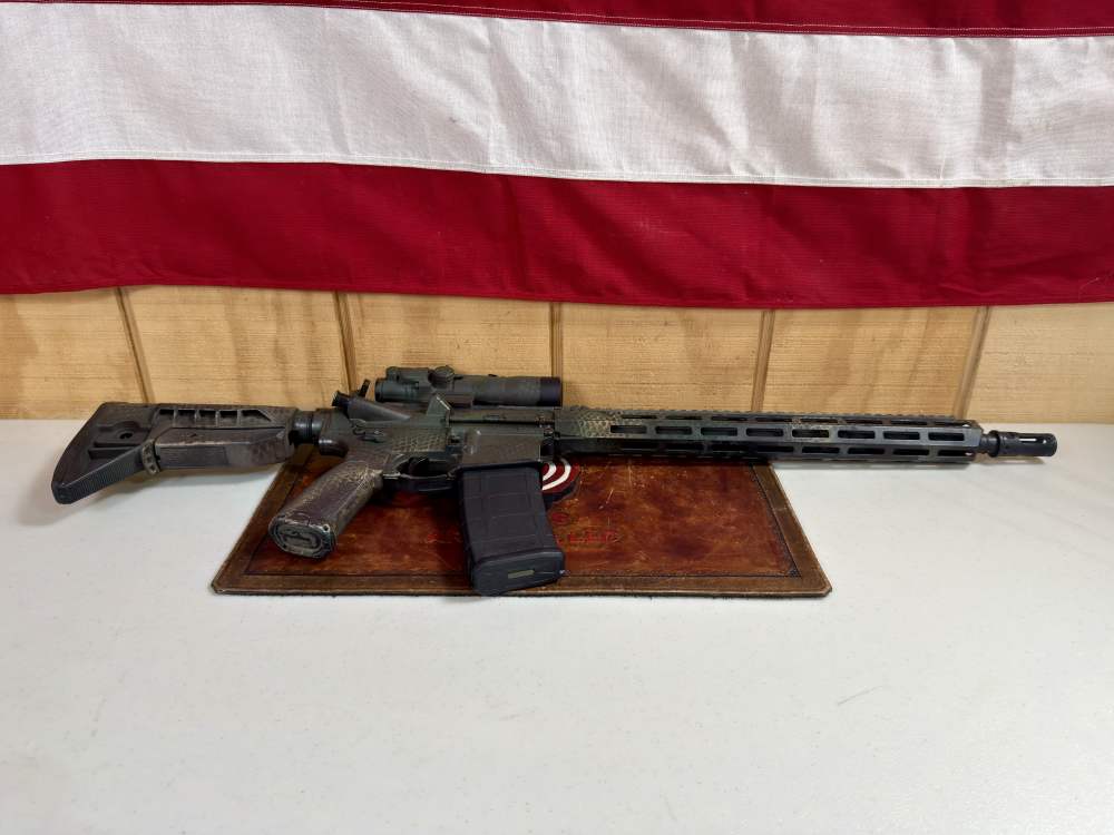 Del-Ton DTI-15 5.56 w/ TA33 ACOG & More!-img-12