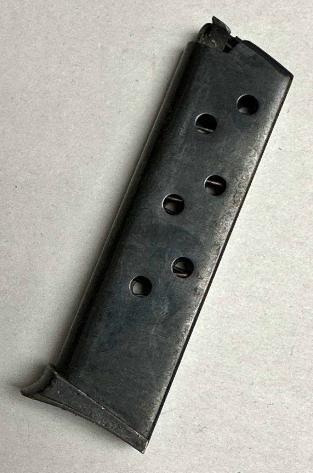 FEG Model PA 63 magazine .380 Caliber 7 round black bottom plate.-img-0