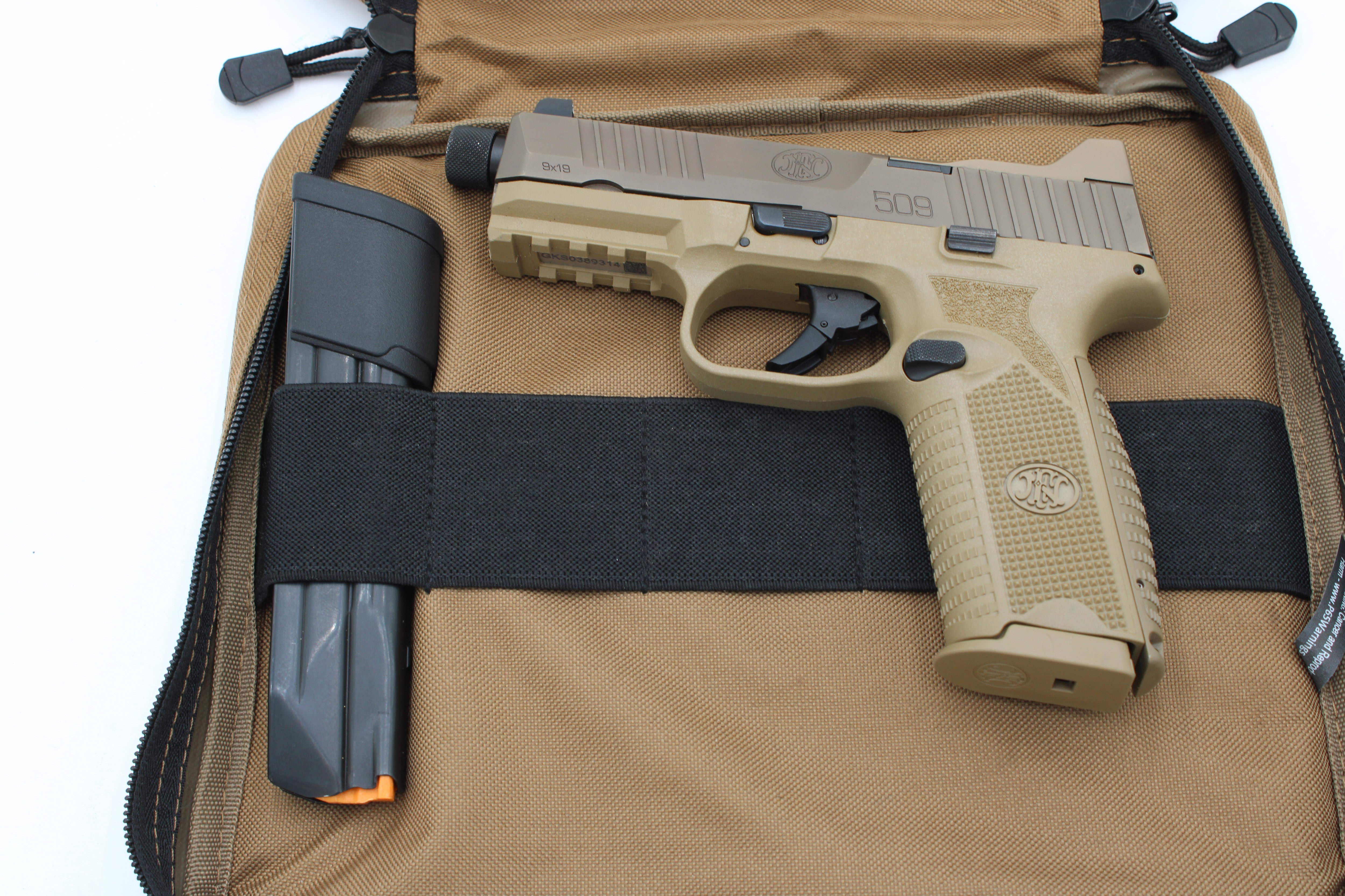 FNH 509 Tactical FDE 9mm - Used-img-1