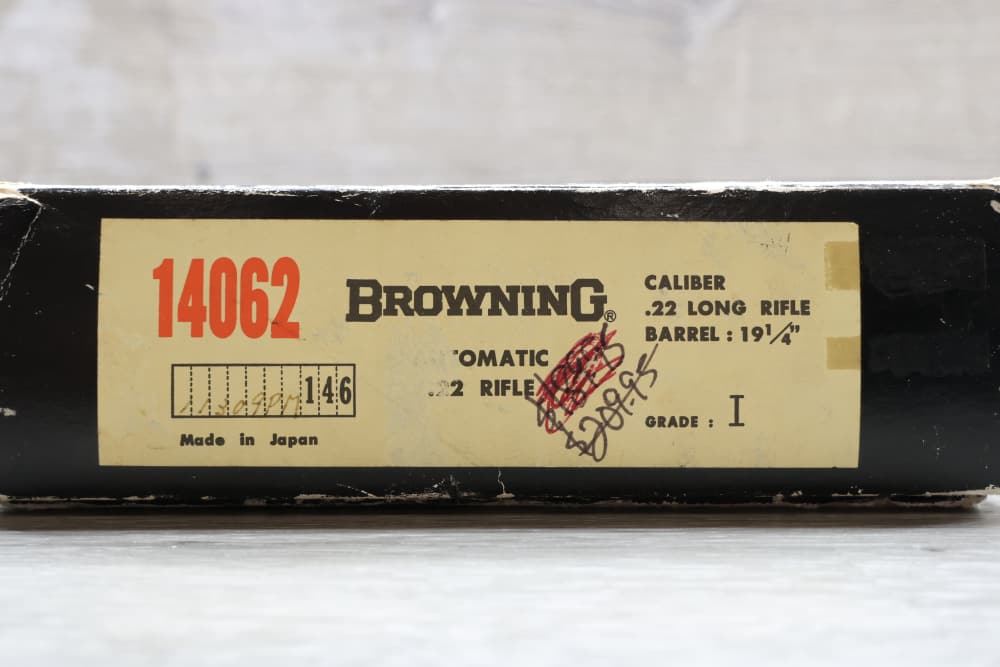 Browning SA-22 Grade 1 Takedown .22 LR - Original Box - 1980 Miroku-img-40