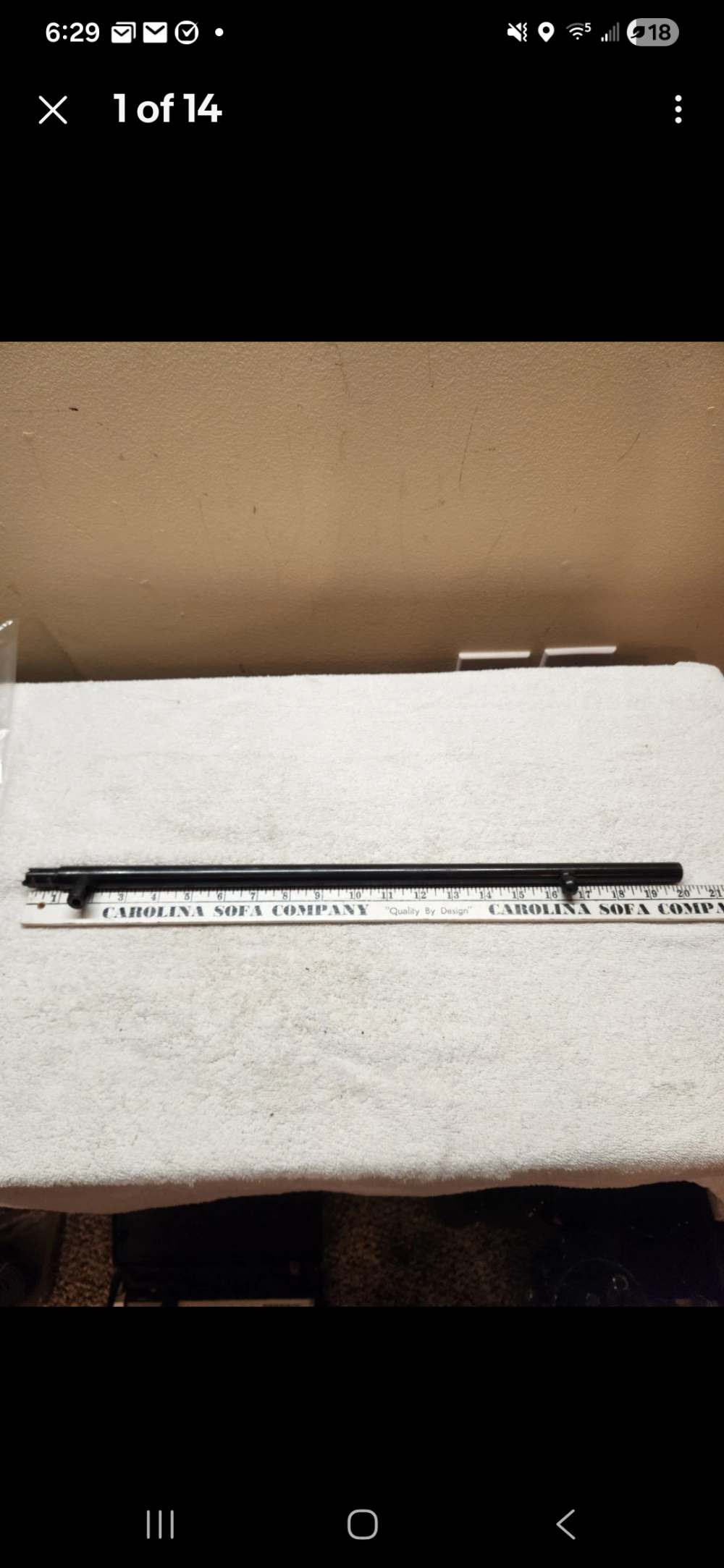 Savage Springfield Model 187N .22 S L LR 20" Factory Barrel – Very Good Bor-img-0