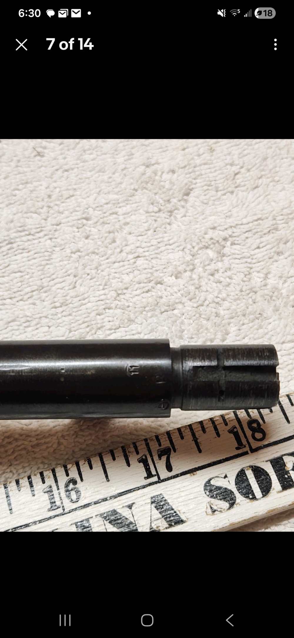 Savage Springfield Model 187N .22 S L LR 20" Factory Barrel – Very Good Bor-img-6