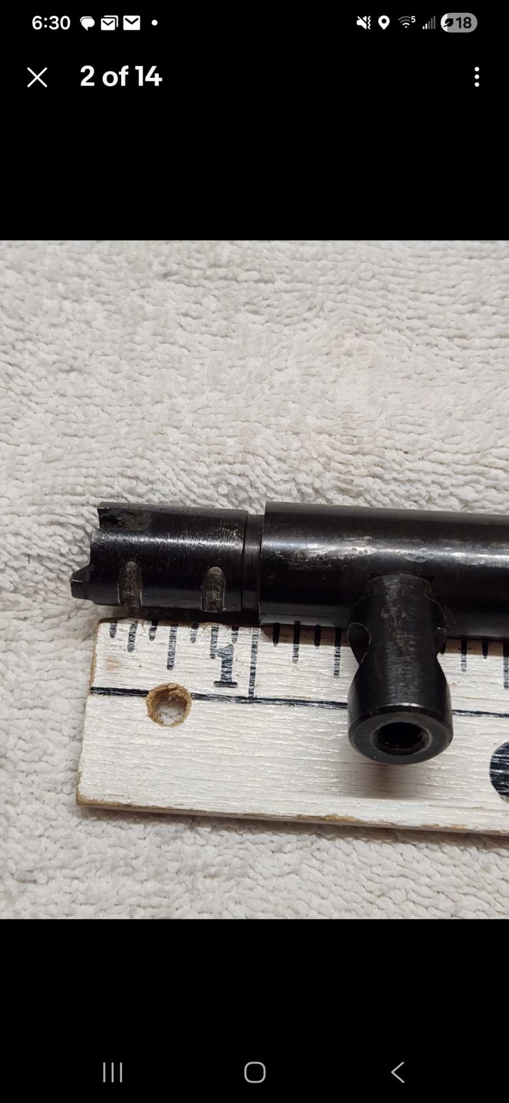 Savage Springfield Model 187N .22 S L LR 20" Factory Barrel – Very Good Bor-img-1