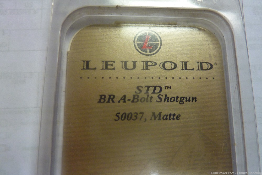 LEUPOLD STANDARD 1-PC BASE BROWNING A-BOLT SHOTGUN MATTE-img-1