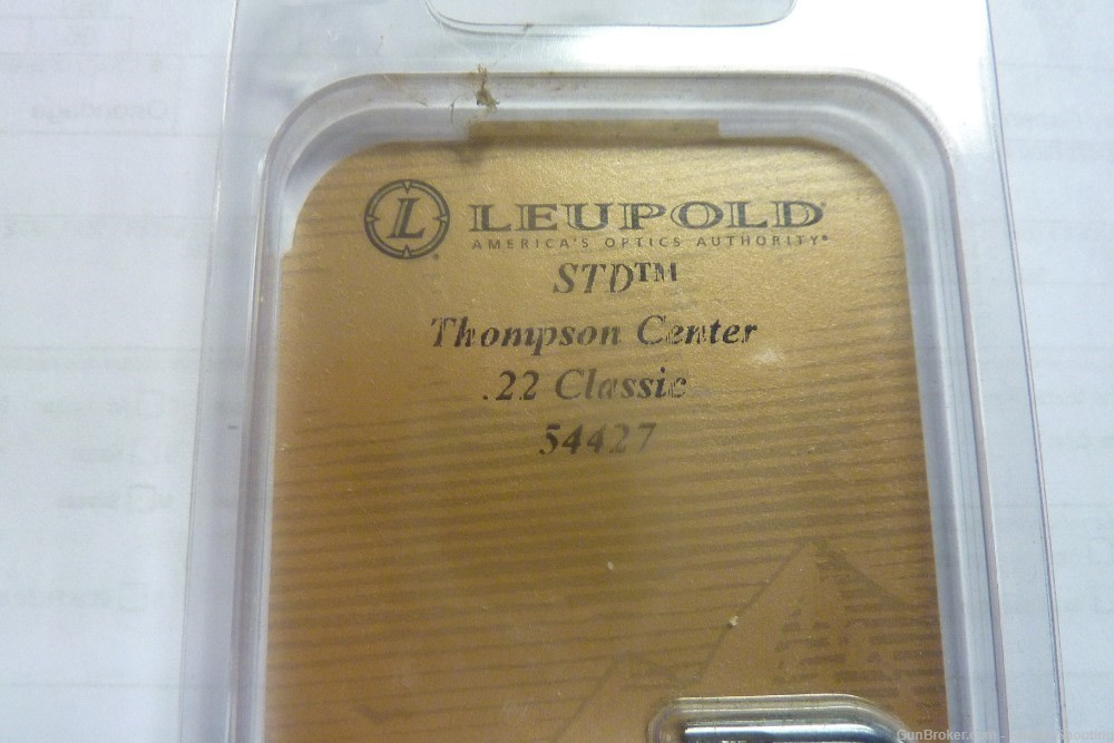 LEUPOLD STANDARD 1-PIECE MOUNT THOMPSON CENTER CLASSIC-img-1