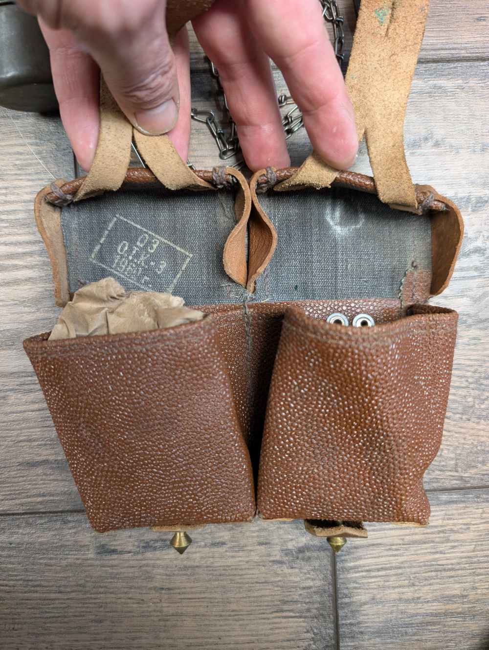Russian Military Universal Tool Kit & Ammunition Pouch Mosin Surplus -img-3