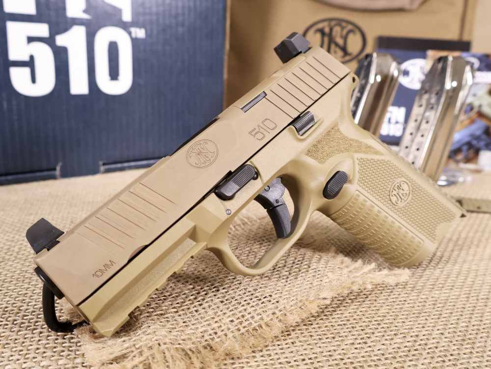 FN America, FN MRD, 10mm FDE/FDE Optics Cut Semi-Auto Handgun-img-0