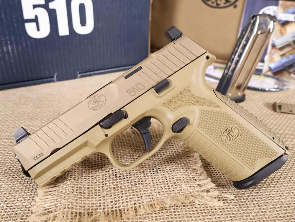 FN America, FN MRD, 10mm FDE/FDE Optics Cut Semi-Auto Handgun-img-1