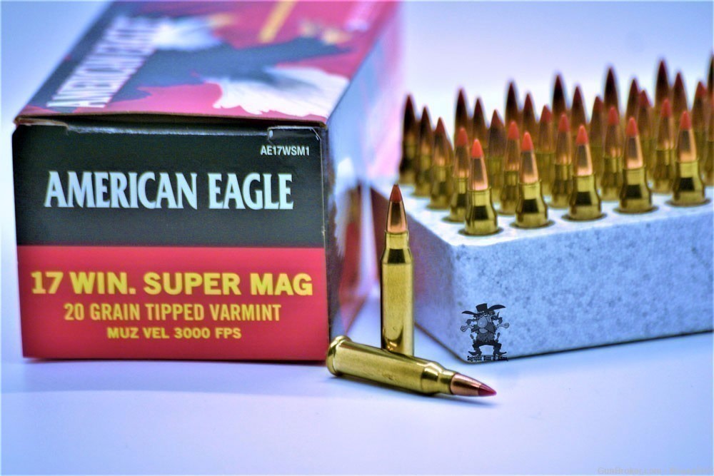 17 wsm Federal AE 17WSM Winchester Super Magnum WSM 20 Grain V-MAX 50 RDS-img-0