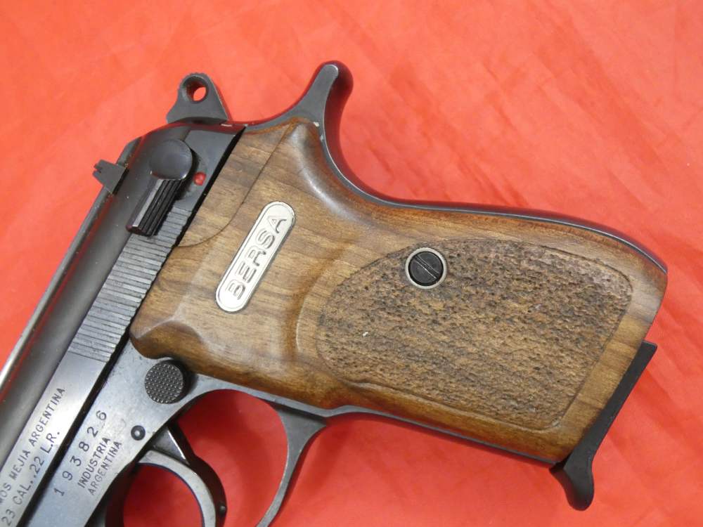 RARE BERSA MODEL 23 PISTOL ALL STEEL 22LR  - "AS NEW" ORIGINAL BOX / PAPERS-img-6