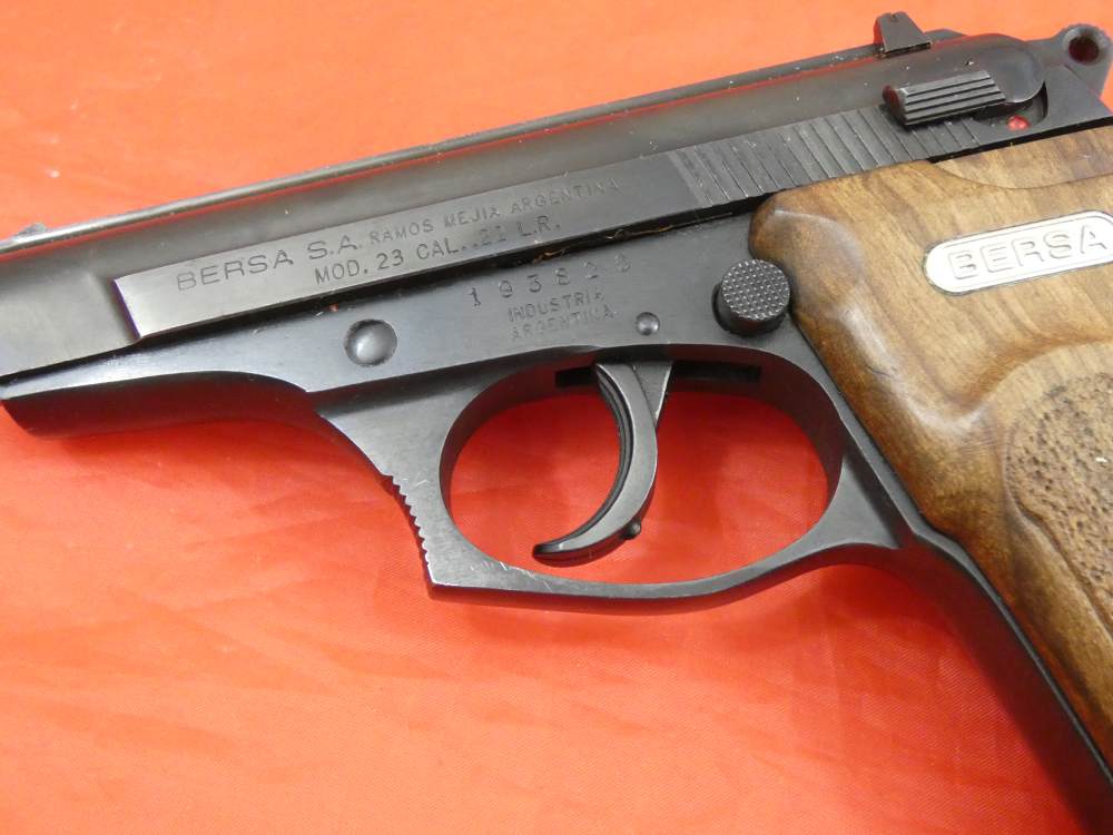 RARE BERSA MODEL 23 PISTOL ALL STEEL 22LR  - "AS NEW" ORIGINAL BOX / PAPERS-img-7
