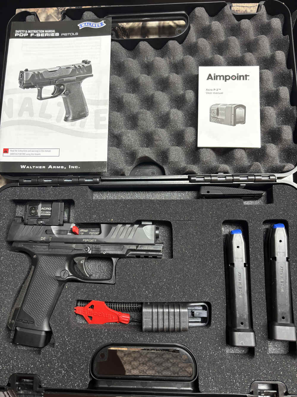 Pa State Police Walther Arms PDP F-Series current issued firearm -img-0