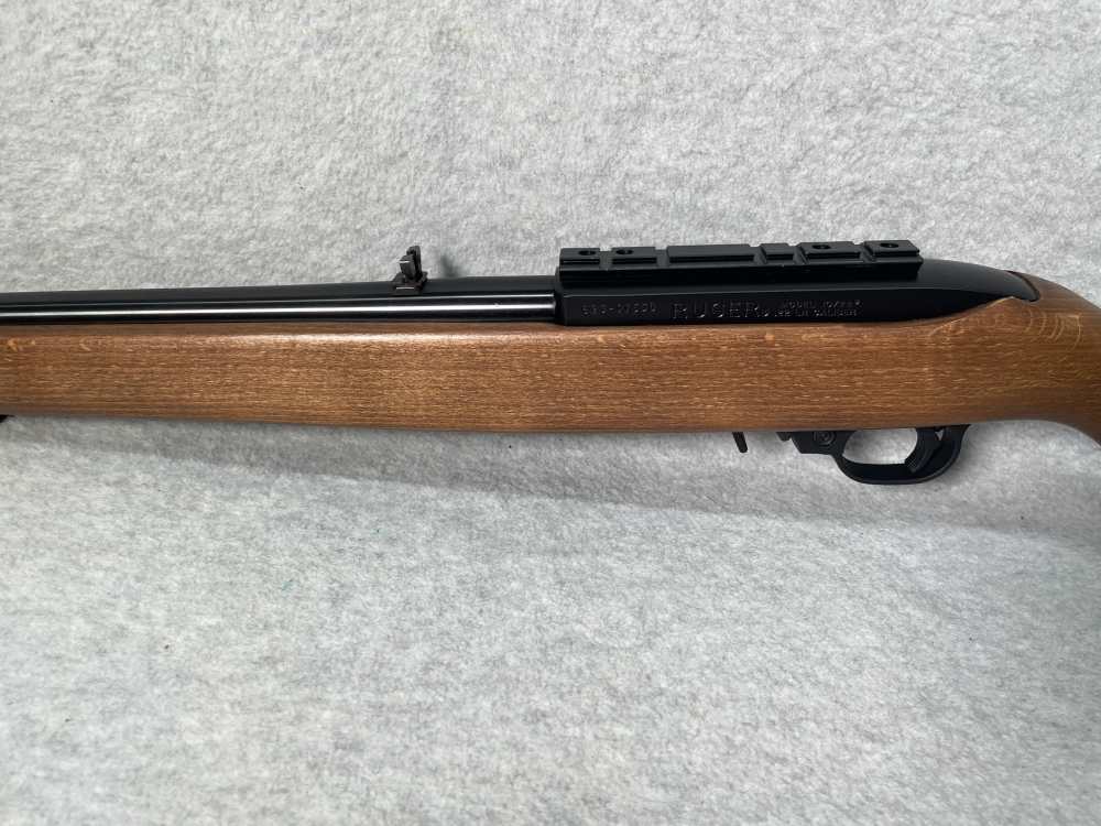 RUGER 10/22 Rifle .22 LR Semi Auto 1022 WOOD 22 Blue 18 1/2" 2 MAGS!-img-5