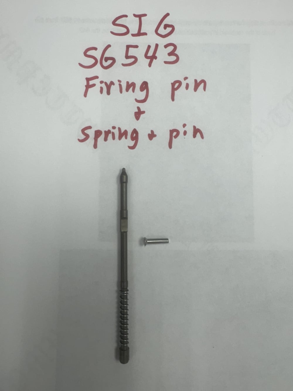 Sig 543 New Firing pin assembly SG543 540 .223-img-0