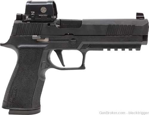 Sig Sauer 320X510BXR3RX2 P320 XTen 10mm 15+1 5" Black Romeo2 Red Dot   -img-1