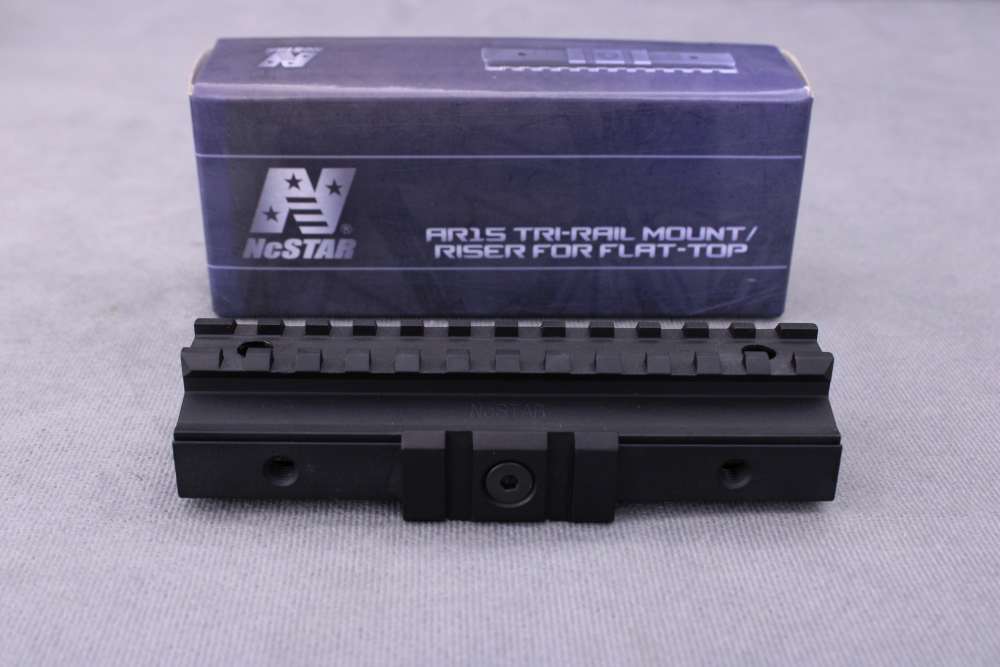 NcSTAR Tri-Rail Mount AR-15 Flat Top M4 Optic Mount-img-1