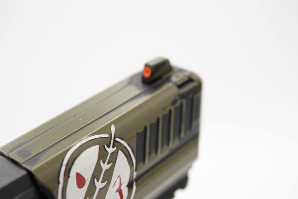 Custom Engraved and Cerakoted Star Wars - The Mandalorian HK P30 LEM 9mm-img-17