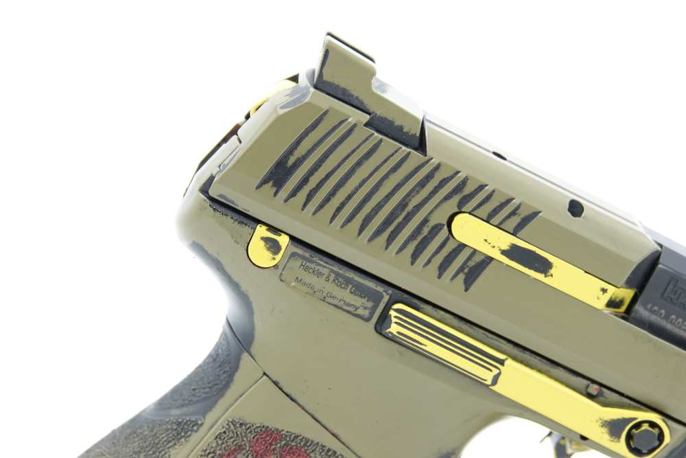 Custom Engraved and Cerakoted Star Wars - The Mandalorian HK P30 LEM 9mm-img-15