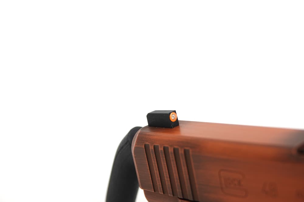 Custom Engraved and Cerakoted Glock 48 9mm Texas Edition-img-9