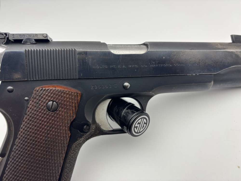 Colt Government Model .45 ACP – Post-WWII Commercial 1911 – Vintage Target -img-8